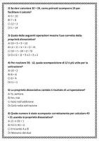 anteprima - Esercizi - Proprietà dissociativa: Applicare la proprietà dissociativa in esercizi di calcolo - Pagina 2