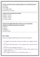 anteprima - Esercizi - Densità e peso specifico: esercizi su esperimenti semplici - Pagina 3