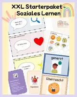 Vorschau - Bildkarten - XXL Starterpaket - Soziales Lernen Kartenset - Deckblatt