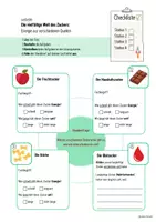 Vorschau - Arbeitsblätter - Ernährung: Kohlenhydrate (Zucker) - Stationenlernen - Seite 3