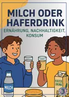Vorschau - Arbeitsblätter - Milch oder Haferdrink - Ernährung, Nachhaltigkeit, Konsum _AES - Deckblatt