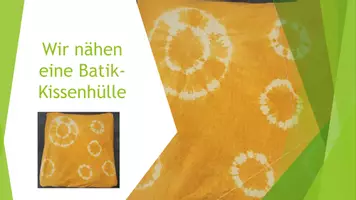 Vorschau - Arbeitsblätter - Nähen mit der Nähmaschine: Batikkissen - Seite 2