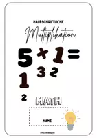 Vorschau - Arbeitsblätter - Multiplikation- leicht gemacht - Seite 1