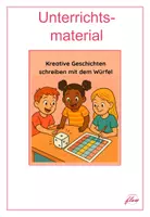 Vorschau - Arbeitsblätter - Würfelgeschichte für kreative Geschichtenideen - Deckblatt