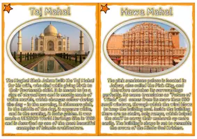 Vorschau - Arbeitsblätter - Fact Cards - INDIA (quiz, map, worksheets, fact file, presentation, 3-fach differenziert) - Seite 1