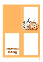 Vorschau - Mal- und Bastelvorlagen - Halloween-Karte basteln mit Pop-Up-Effekt - Seite 3