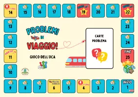 anteprima - Giochi - PROBLEMI IN VIAGGIO – Il Gioco dell’Oca che fa volare la mente!! - Pagina di copertina