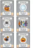 Vorschau - Spiele - Lesespiel "Halloween" Akkusativ plus haben - DaZ / DaF / Deutsch #huhuhalloween - Seite 2