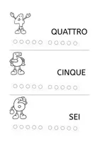 anteprima - Esercizi - presentazione numeri in classe prima - Pagina 1