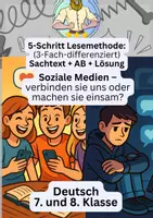 Vorschau - Arbeitsblätter - Soziale Medien - Deckblatt