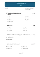Vorschau - Arbeitsblätter - Klasse 9 Potenzen Vokabelliste 1+2 Potenzen Abschlusstest (QnD) - Seite 3
