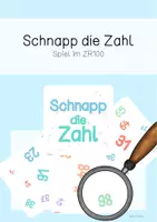 Vorschau - Spiele - Schnapp mich - Spiel ZR100 - Zahlenraumerweiterung - Deckblatt
