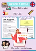 Vorschau - Merkblätter - B2 FIRST WRITING GUIDES – Learning Pack - Seite 1