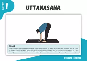 Vorschau - Stationenlernen - Yoga ⎮ Vorbeugen - Stationskarten - Seite 2