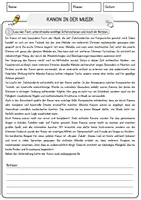 Vorschau - Arbeitsblätter - Musik-Lernhilfe: Kompletteinheit mit Lesetexten und Aufgaben - Seite 1