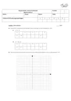 Vorschau - Klassenarbeiten - Klassenarbeit Lineare Funktionen 3-fach differenziert - Deckblatt