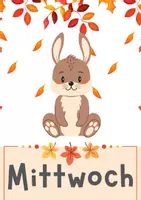 Vorschau - Präsentationen/Tafelbilder - Wochentage im Herbst 🍁🍂🍄 - Seite 3