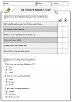 Vorschau - Arbeitsblätter - Metrische Modulation Musik Lesetext mit Richtig Falsch Multiple Choice und Offenen Fragen - Seite 2
