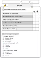 Vorschau - Arbeitsblätter - MexTex Musik Lesetext mit Richtig Falsch Multiple Choice und Offenen Fragen - Seite 2