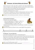 Vorschau - Arbeitsblätter - Werkzeuge in der Steinzeit *erprobtes Material* - Seite 1