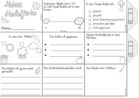 Vorschau - Arbeitsblätter - Meine Herbstferien Reflexion Herbstferien Rückblick Leporello - Seite 3