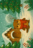 Aperçu - Affichage - Otto fête Noël (Kamishibaï en PDF à imprimer). - Page 1