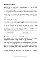 Vorschau - Arbeitsblätter - Dr. Jane Goodall · Lesetext Englisch mit Quiz (A2/B1) - Seite 3