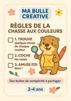 Aperçu - Jeux - Chasse aux couleurs à imprimer en pdf : JEU. - Page 1