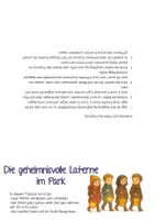 Vorschau - Stundenentwürfe - Lesetraining: Die geheimnisvolle Laterne / Flipbook - Seite 1