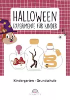 Vorschau - Spiele - Halloween Experiment & Arbeitsblatt - Deckblatt