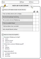 Vorschau - Arbeitsblätter - Musik und Globalisierung Musik Lesetext mit Richtig Falsch Multiple Choice und Offenen Fragen - Seite 2