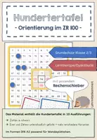 Vorschau - Fördermaterial/Inklusion - Hundertertafel / Hunderterfeld - Orientierung im ZR 100 - Deckblatt