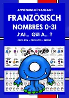 Vorschau - Spiele - FRANZÖSISCH: Zahlen 0–31 | J'ai... Qui a... ? | 2 Spiele & Challenges | A1 | FREEBIE - Deckblatt