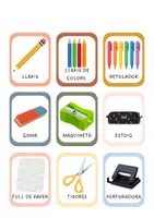 Vista previa - Juegos / Gamificación - Targetes: Vocabulari de Materials De l'Aula - página 2