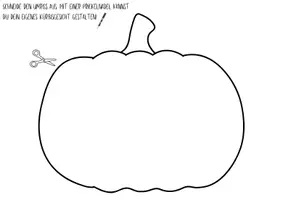 Vorschau - Mal- und Bastelvorlagen - Kürbisgesichter Fensterdeko Kunst Grundschule Herbst Halloween - Seite 3