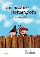 Vorschau - Arbeitsblätter - Lehrerheft „Der Räuber Hotzenplotz“ – mit Lösungen, Impulsen & Anybook-Audiopaket - Deckblatt
