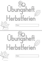 Vorschau - Arbeitsblätter - Ferienübungsheft Herbst Klasse 1 - Seite 1