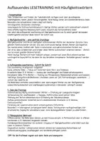 Vorschau - Arbeitsblätter - Lesetraining Häufigkeitswörter: 1 Minute Challenge - Seite 1