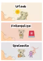 Vorschau - Poster - Koala-Klasse: Ämtli-Klassendienste-Classroom Management - Seite 3