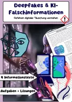 Vorschau - Arbeitsblätter - Technikethik Bundle: KI, Datenschutz, Deepfakes, Algorithmen & Fake News - Seite 1