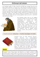 Vorschau - Arbeitsblätter - Biblische Propheten: Mose, Jesaja, Jeremia, Amos - Seite 1