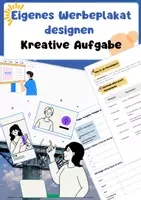 Vorschau - Mal- und Bastelvorlagen - Plakatgestaltung: Werbeplakat, Zielgruppenanalyse, Typografie & Farbwirkung - Seite 1