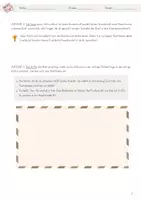Vorschau - Klassenarbeiten - Klassenarbeit inkl. Bewertungsbogen zum Thema Briefe schreiben - Seite 3