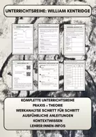 Vorschau - Unterrichtsreihen - Unterrichtsreihe Kunst: William Kentridge - Deckblatt