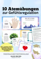 Vorschau - Arbeitsblätter - Gefühle regulieren & Stress reduzieren - Atemübungen - Deckblatt