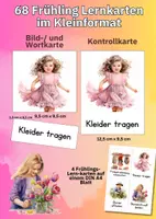 Vorschau - Bildkarten - Frühlingserwachen Lernkarten – Jahreszeiten Material mit Aquarellmotiven für Kita & Unterricht - Seite 2