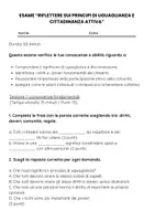 anteprima - Compiti in classe/Test - Repubblica italiana (Raccolta di esami) - Pagina 1