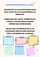 Vista previa - Para docentes: organización, planificación y formación - Cartel - Preguntas que nos mueven juntos (1) - página 1