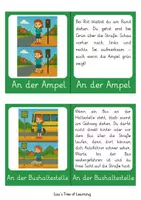 Vorschau - Arbeitsblätter - Verkehrserziehung - Lernkarten Verkehrssituationen 3. und 4.Klasse - Seite 2