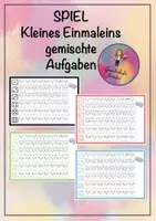 Vorschau - Spiele - EInmaleins Spiel - Kleines Einmaleins - Deckblatt